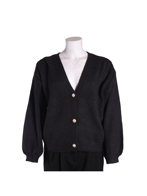 CARDIGAN NERO ALV DONNA a/i ALVIERO MARTINI | 015/ALVCARDNERO
